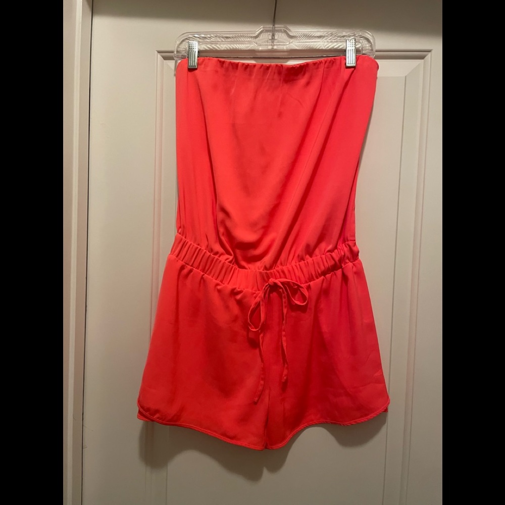 Strapless Romper